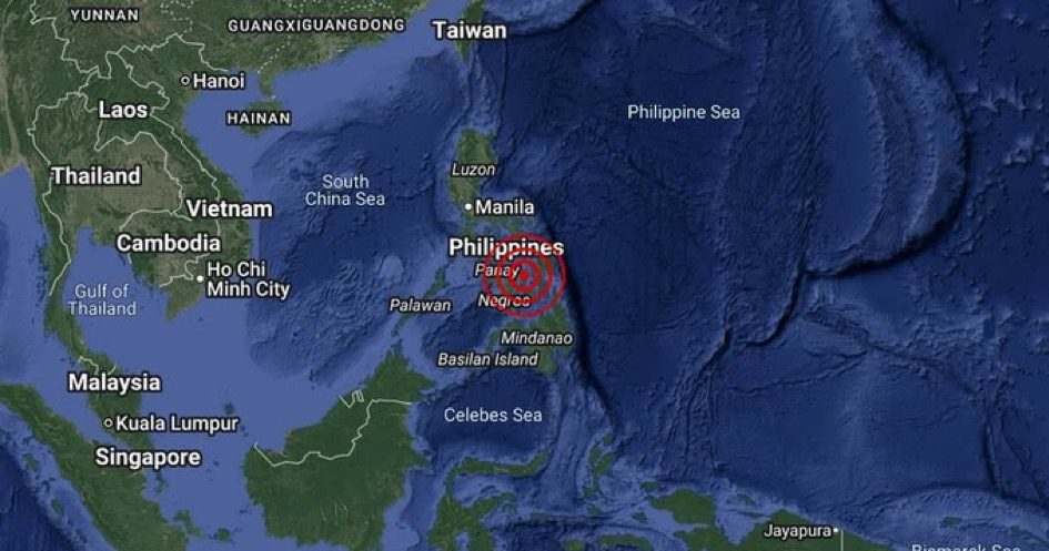 菲律宾宿务凌晨5.6级地震 无海啸威胁大马