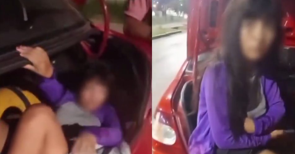 【视频】德士后车厢躺着“18岁少女” 自称司机妻子“监控丈夫有无出轨”