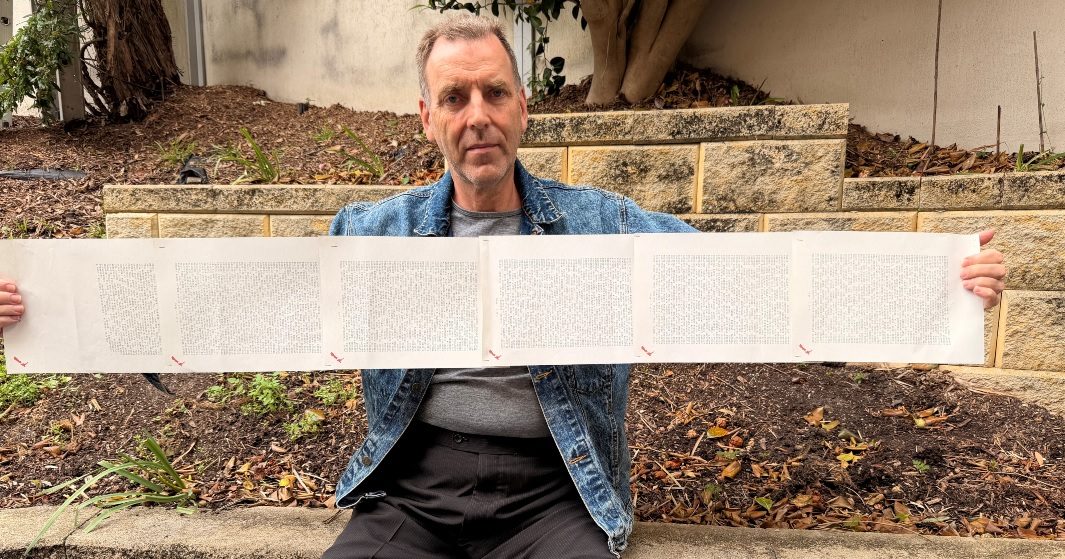 全球最长个人姓名 男子2253字登健力士纪录