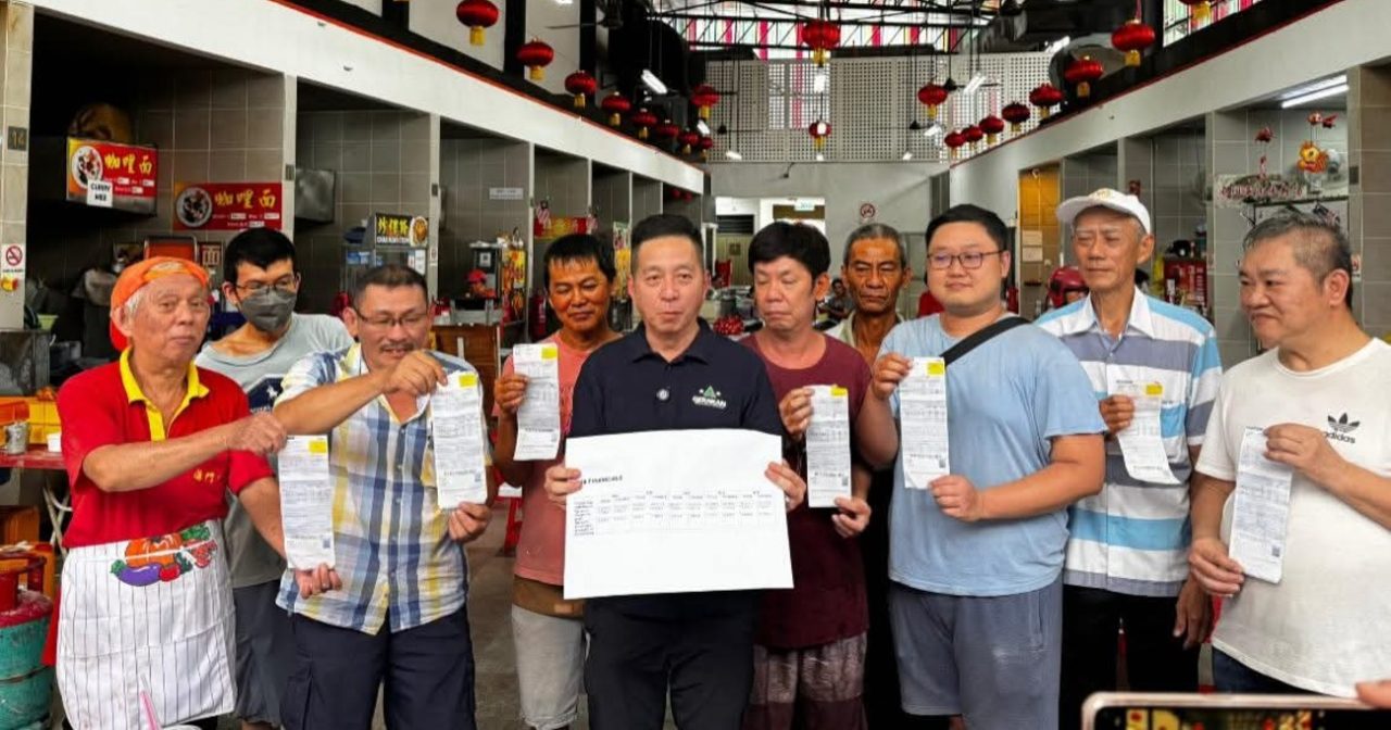 电费暴涨大喊吃不消 槟小贩盼取消额外收费