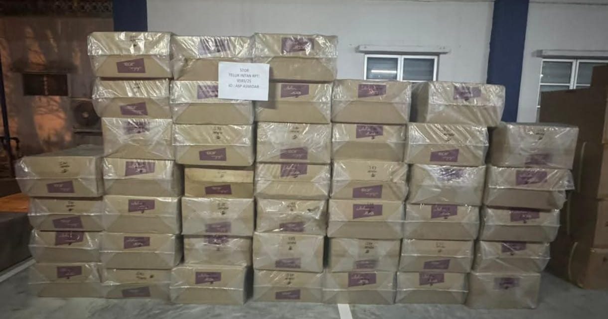 警方捣破安顺走私香烟集团 查获市值逾70万私烟