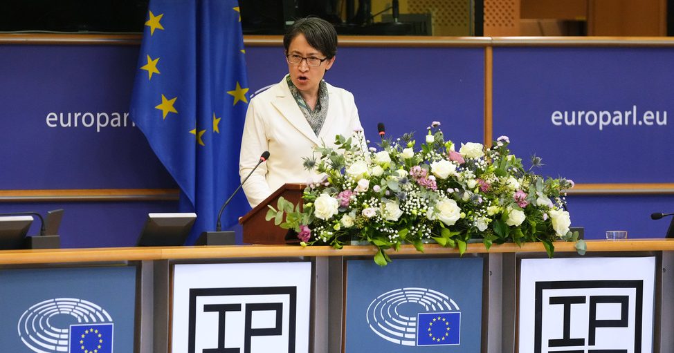 萧美琴演讲严格保密 台海和平稳定全球经济