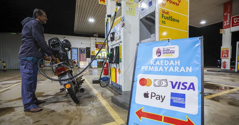 添RON95补贴汽油被指不足量 内贸部:持续检查未发现违法