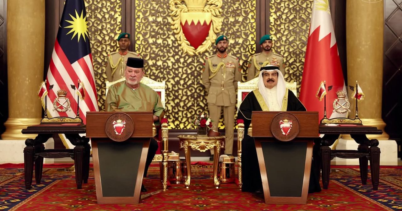 元首: 大马巴林关系潜力巨大 盼加强经济与战略合作