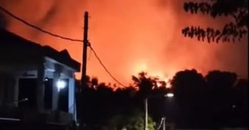 61消拯员奋战13小时 沙叻丁宜林火终扑灭