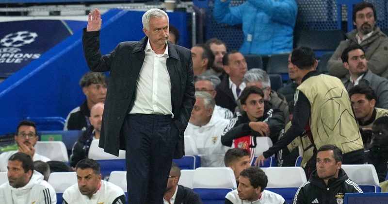 遭遇欧冠6连败 穆里尼奥又输了