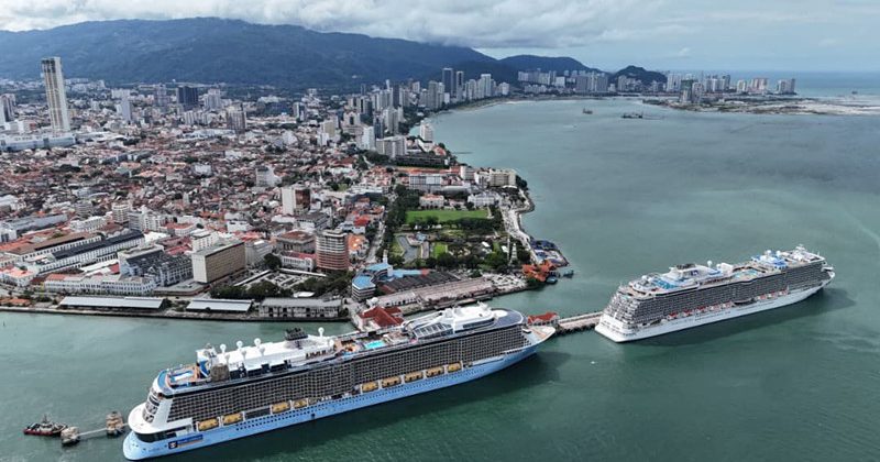 寻梦公主号邮轮首停槟城 3837游客创逾160万效益