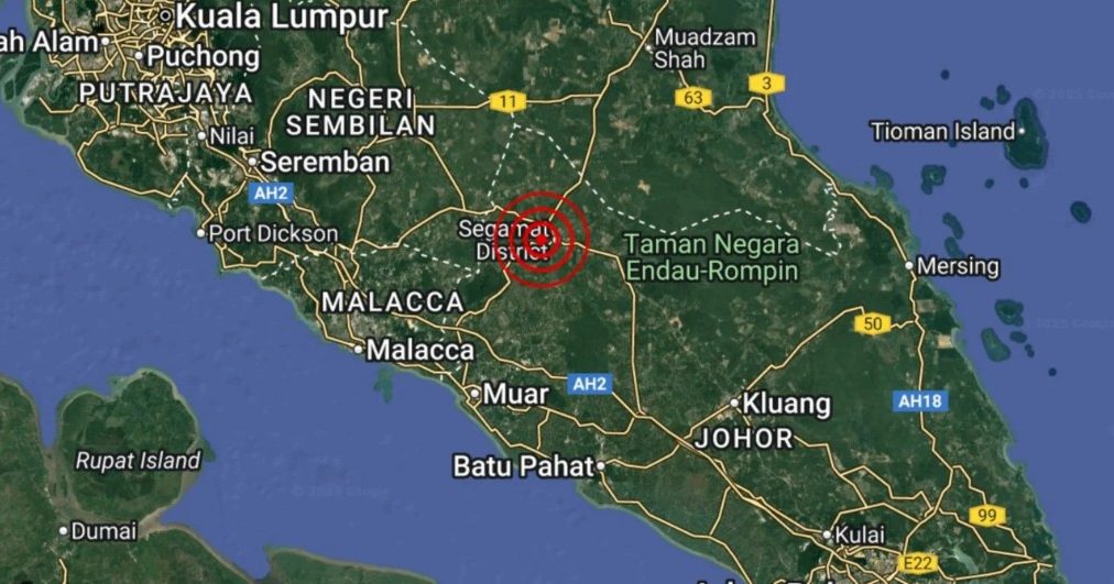 昔加末晚间2.7级地震 部分居民有感