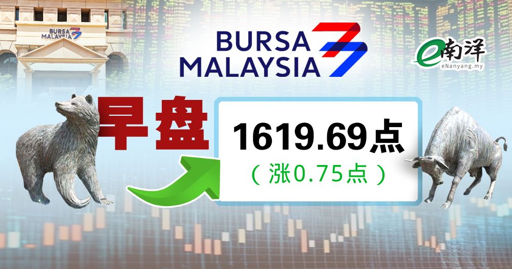 AI泡沫拖累隔夜美股收低 马股休市微涨0.75点